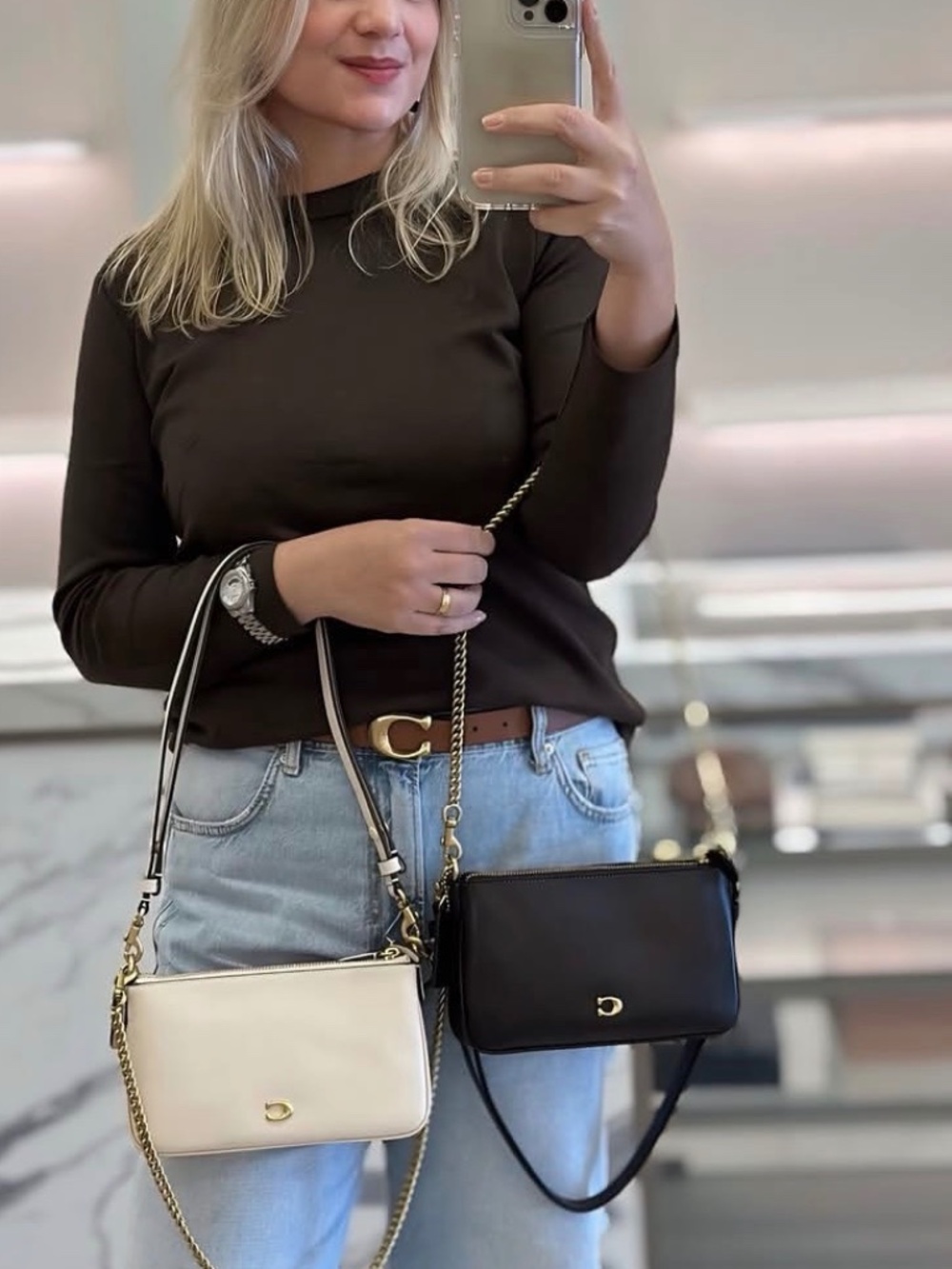 New Coach Audrey Crossbody bag